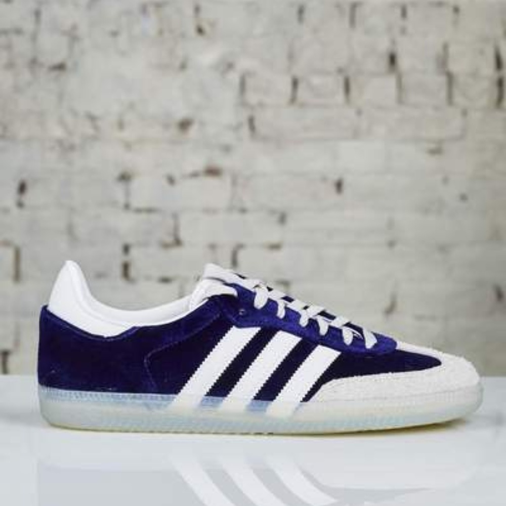 Adidas Samba OG Purple Haze 420 Velvet Suede - Picture 5 of 6